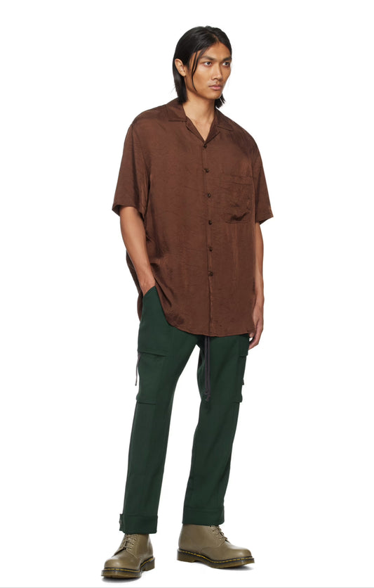 SONG FOR THE MUTE
Brown Oversized Shirt